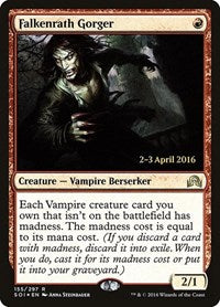 Falkenrath Gorger (155) [Prerelease Cards]