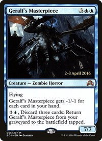 Geralf's Masterpiece (65) [Prerelease Cards]