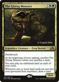 The Gitrog Monster (245) [Prerelease Cards]