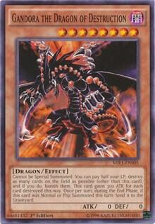 Gandora the Dragon of Destruction (MIL1-EN005) [Millennium Pack]