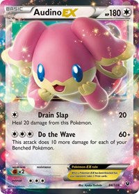Audino EX (84/124) [XY - Fates Collide]
