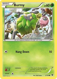 Burmy (2/124) [XY - Fates Collide]