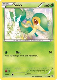 Snivy (5/124) [XY - Fates Collide]
