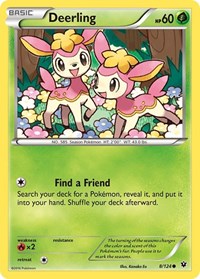 Deerling (8/124) [XY - Fates Collide]