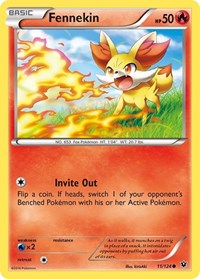 Fennekin (11) (11/124) [XY - Fates Collide]