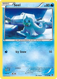 Seel (15/124) [XY - Fates Collide]
