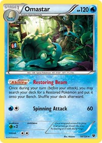 Omastar (18/124) [XY - Fates Collide]