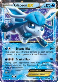 Glaceon EX (20/124) [XY - Fates Collide]