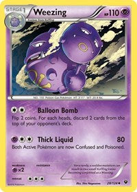 Weezing (28/124) [XY - Fates Collide]
