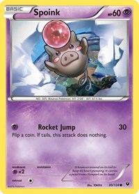 Spoink (30/124) [XY - Fates Collide]