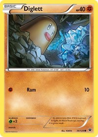 Diglett (36/124) [XY - Fates Collide]