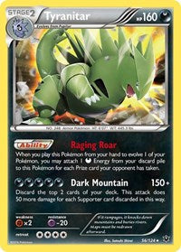 Tyranitar (56/124) [XY - Fates Collide]