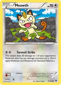 Meowth (74/124) [XY - Fates Collide]