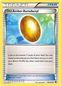 Old Amber Aerodactyl (106/124) [XY - Fates Collide]