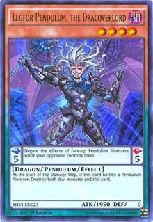 Lector Pendulum, the Dracoverlord (SHVI-EN023) [Shining Victories]