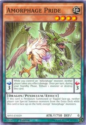 Amorphage Pride (SHVI-EN029) - Shining Victories 1st Edition