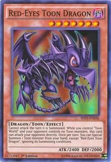 Red-Eyes Toon Dragon (SHVI-EN036) [Shining Victories]