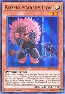 Kozmo Scaredy Lion (SHVI-EN082) [Shining Victories]