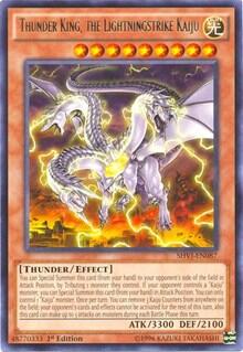 Thunder King, the Lightningstrike Kaiju (SHVI-EN087) [Shining Victories]