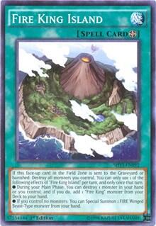 Fire King Island (SHVI-EN092) [Shining Victories]