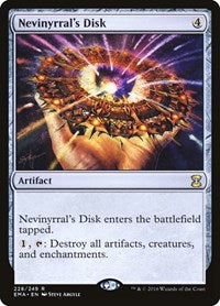 Nevinyrral's Disk (228) [Eternal Masters]