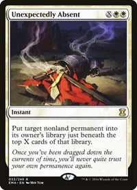 Unexpectedly Absent (33) [Eternal Masters]