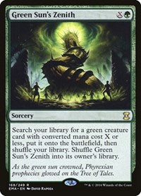 Green Sun's Zenith (169) [Eternal Masters]