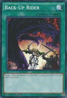 Back-Up Rider (YS16-EN030) [Starter Deck: Yuya]