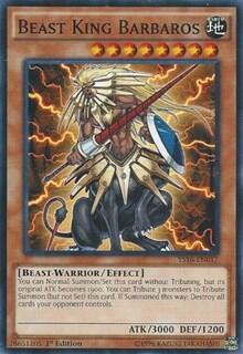 Beast King Barbaros (YS16-EN017) [Starter Deck: Yuya]
