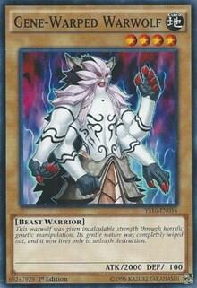 Gene-Warped Warwolf (YS16-EN016) [Starter Deck: Yuya]