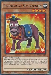 Performapal Secondonkey (YS16-EN012) [Starter Deck: Yuya]