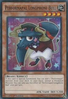 Performapal Longphone Bull (YS16-EN006) [Starter Deck: Yuya]