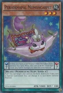 Performapal Momoncarpet (YS16-EN004) [Starter Deck: Yuya]