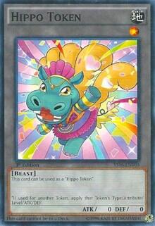 Token: Hippo (Blue) (YS16-ENT03) [Starter Deck: Yuya]