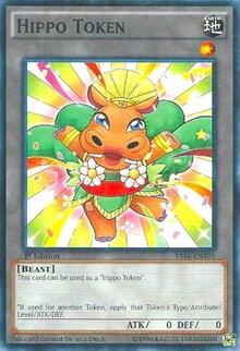 Token: Hippo (Orange) (YS16-ENT01) [Starter Deck: Yuya]