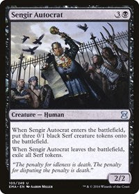 Sengir Autocrat (105) [Eternal Masters]