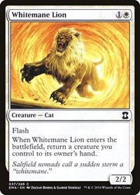 Whitemane Lion (37) [Eternal Masters]