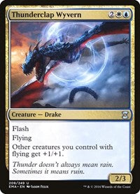 Thunderclap Wyvern (208) [Eternal Masters]