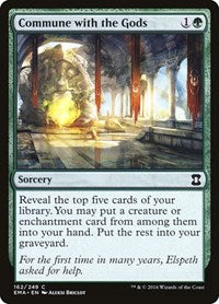 Commune with the Gods (162) [Eternal Masters]