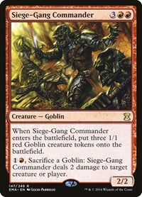Siege-Gang Commander (147) [Eternal Masters]