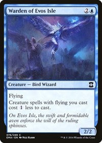 Warden of Evos Isle (76) [Eternal Masters]