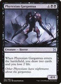 Phyrexian Gargantua (101) [Eternal Masters]
