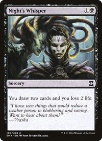 Night's Whisper (100) [Eternal Masters]