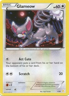 Glameow (27) (27/30) [XY Trainer Kit: Pikachu Libre & Suicune]