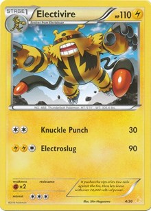 Electivire (25) (25/30) [XY Trainer Kit: Pikachu Libre & Suicune]