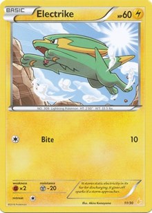 Electrike (11) (11/30) [XY Trainer Kit: Pikachu Libre & Suicune]