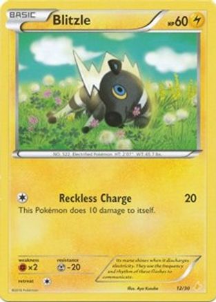 Blitzle (26) 026  XY Trainer Kit Pikachu Libre & Suicune - Common