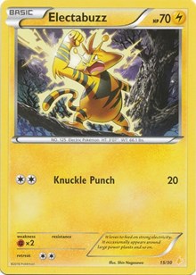 Electabuzz (23) (23/30) [XY Trainer Kit: Pikachu Libre & Suicune]