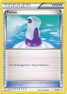Potion (21 - Pikachu Libre Deck) (21/30) [XY Trainer Kit: Pikachu Libre & Suicune]