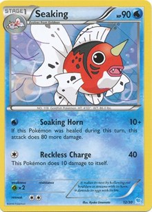 Seaking (12) (12/30) [XY Trainer Kit: Pikachu Libre & Suicune]